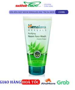 Sữa rửa mặt Neem Himalaya đặc trị da mụn 150ml