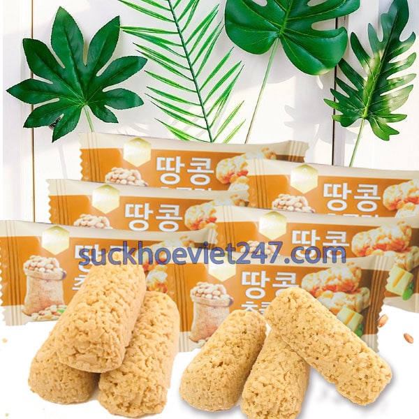 bánh Yến Mạch Đậu Phộng Hàn Quốc