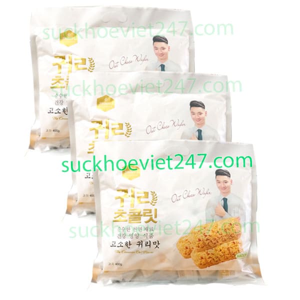 Combo 3 gói bánh yến mạch