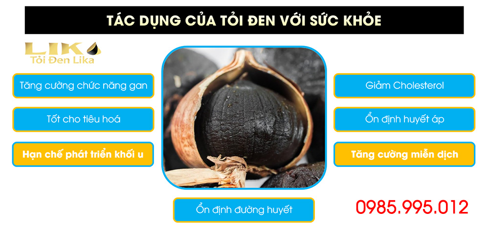 Tác dụng của tỏi đen leo với sức khỏe