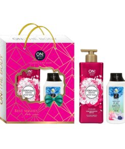 Hộp quà 1 Tắm On The Body Perfume 500g + Tặng 1 Gội Elastine 120ml