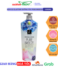 Kem xả Elastine dưỡng tóc Pure Breeze 1000ml