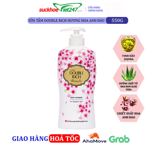 Sữa tắm DR Hoa Anh Đào 550g