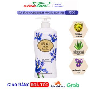 Sữa tắm Double Rich Hoa IRis 550g
