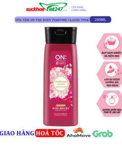 Sữa tắm On The Body Perfume Classic Pink 200g