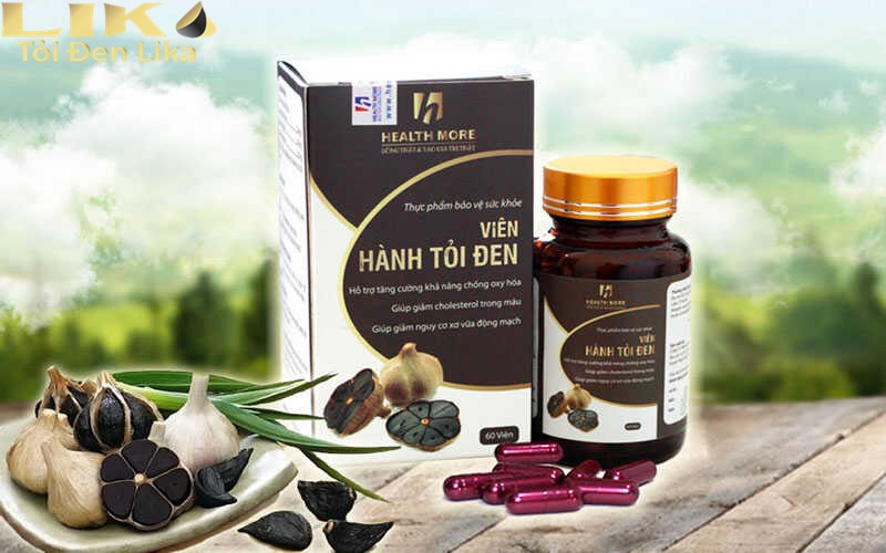 Giá bán viên hành tỏi đen Health More