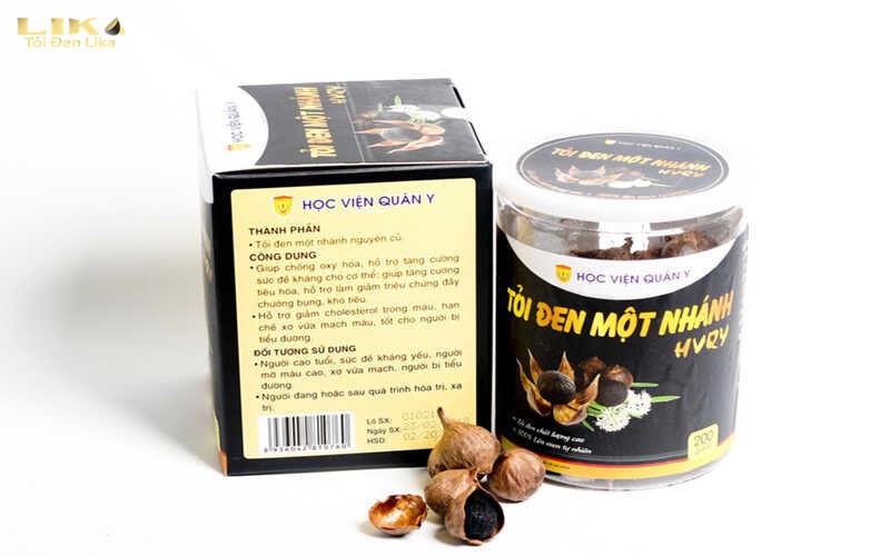 Sản phẩm tỏi đen Học viện Quân Y