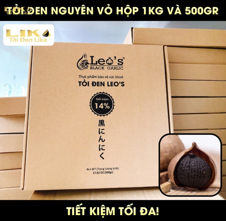 Tỏi đen LEO’S có chất lượng tương đương Tỏi đen Đông Á