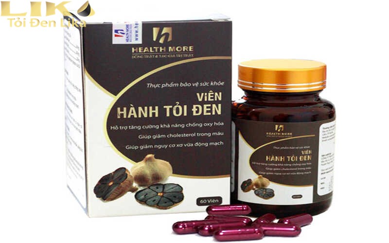Giới thiệu viên hành tỏi đen Health More