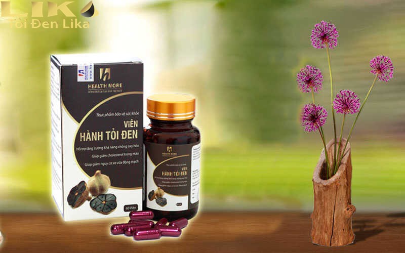 Viên hành tỏi đen