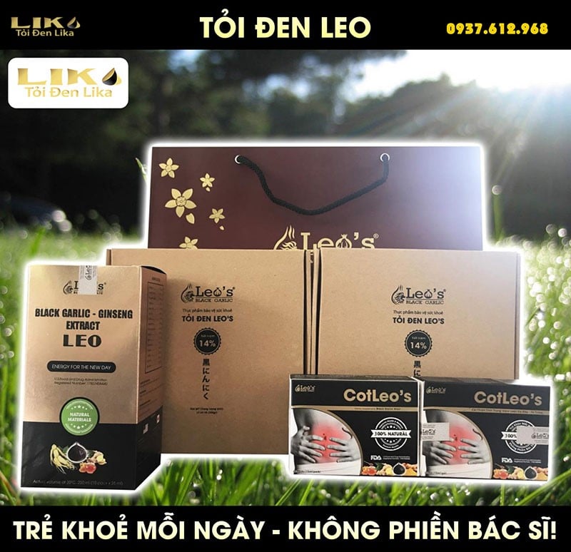 Chỗ mua tỏi đen làm cao lá thường xuân tỏi đen