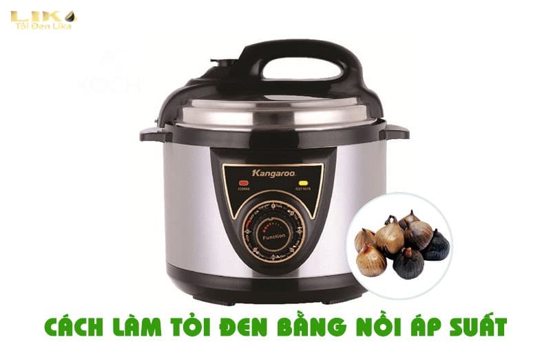 làm tỏi đen bằng nồi áp suất