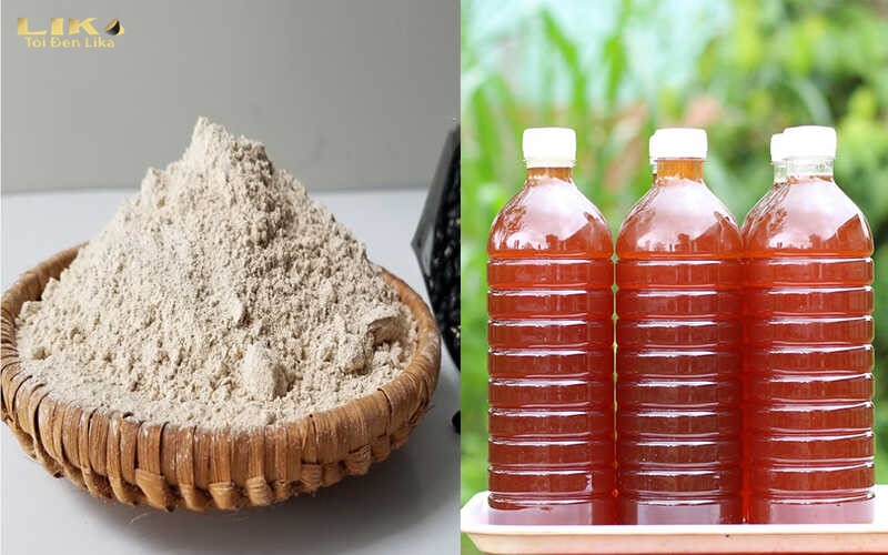 Tỏi đen hà thủ ô 99 có chứa mật ong và bột đậu đen
