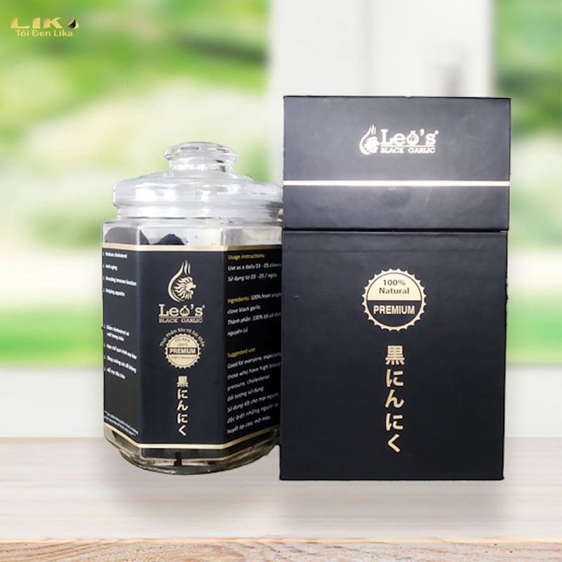 Tỏi đen LEO’S được lên men theo công nghệ Nhật giống Tỏi đen Kim Cương