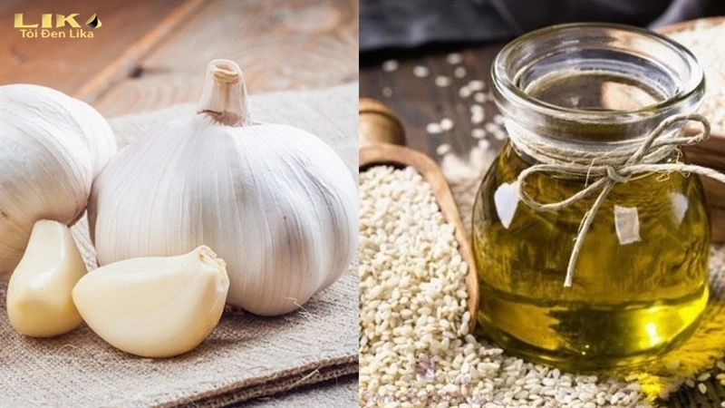 Tinh dầu tỏi chứa trong viên nang
