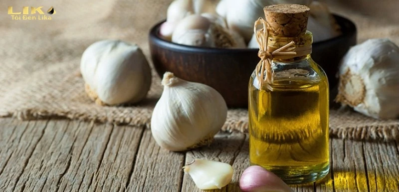 Tinh dầu tỏi được làm từ tỏi tươi