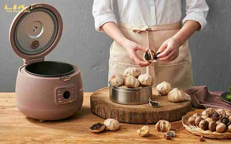 cách làm tỏi đen bằng nồi cơm điện